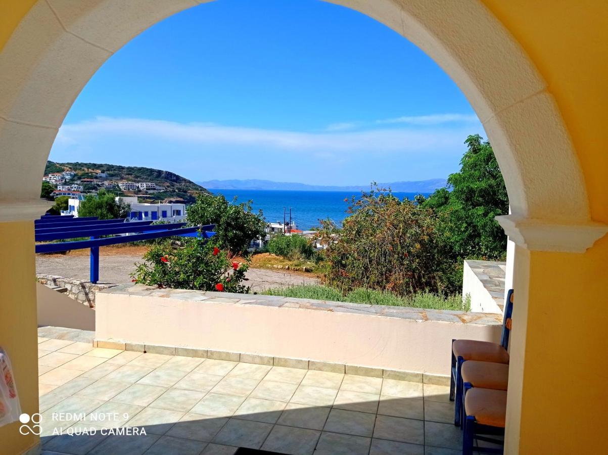 Evangelia House Sea View Apartments Agia Pelagia  Exterior foto